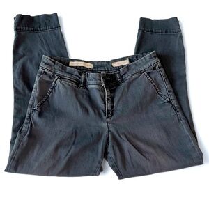 2/$30 Pilcro and the Letterpress STET Grey Khaki Chino Pants SZ 27